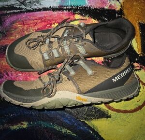 Merrell Men's Olive Brown Trail Sneakers